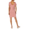Amazon Essentials Women’s Jersey Regular-Fit Ballet-Back t-Shirt Dress (Previously Daily Ritual)(Dusty Rose)