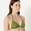 Amazon Essentials Women’s Light Support Triangle Bikini Top with Removable Cups(Olive)