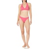 Amazon Essentials Women’s Light-Support Padded Tie Halter Bikini Swimsuit Top (Available in Plus Size)(Hot Pink)
