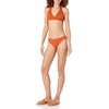 Amazon Essentials Women’s Light-Support Padded Tie Halter Bikini Swimsuit Top (Available in Plus Size)(Terracotta)