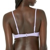 Amazon Essentials Women’s Light-Support Triangle Bikini Swimsuit Top with Adjustable Straps(Lavender)