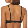 Amazon Essentials Women’s Light-Support Triangle Bikini Swimsuit Top with Adjustable Straps(Washed Black)