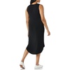 Amazon Essentials Women’s Lightweight Jersey Regular-Fit Sleeveless V-Neck Midi Dress, Easy to Wear, 41″ Length (Previously Daily Ritual)