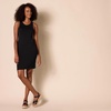 Amazon Essentials Women’s Lightweight Jersey Slim-Fit Tank Mini Dress(Black)