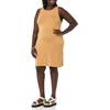 Amazon Essentials Women’s Lightweight Jersey Slim-Fit Tank Mini Dress(Camel)