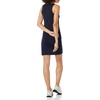 Amazon Essentials Women’s Lightweight Jersey Slim-Fit Tank Mini Dress(Navy)