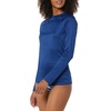 Amazon Essentials Women’s Long Sleeve Rash Guard(Navy)