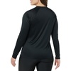 Amazon Essentials Women’s Long Sleeve Rash Guard(Washed Black)