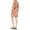 Amazon Essentials Women’s Long Sleeve Sweatshirt Dress(Light Brown)