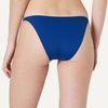 Amazon Essentials Women’s Low Rise No-tie String Swim Bikini Bottom(Deep Blue)