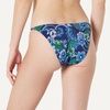Amazon Essentials Women’s Low Rise No-tie String Swim Bikini Bottom(Deep Blue Paisley)