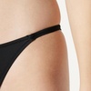 Amazon Essentials Women’s Low Rise No-tie String Swim Bikini Bottom(Washed Black)