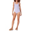 Amazon Essentials Women’s One-Piece Scoop Neck Coverage Swimsuit (Available in Plus Size)(Lavender)
