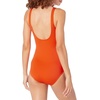 Amazon Essentials Women’s One-Piece Scoop Neck Coverage Swimsuit (Available in Plus Size)(Orange)
