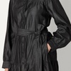 Amazon Essentials Women’s Regular-Fit Denim Chambray Long-Sleeve Dress(Black Wash)