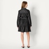 Amazon Essentials Women’s Regular-Fit Denim Chambray Long-Sleeve Dress(Black Wash)