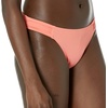Amazon Essentials Women’s Ruched Side Tab Full Coverage Bikini Swimsuit Bottom(Coral Pink)