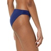 Amazon Essentials Women’s Ruched Side Tab Full Coverage Bikini Swimsuit Bottom(Dark Navy)