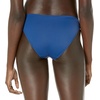 Amazon Essentials Women’s Ruched Side Tab Full Coverage Bikini Swimsuit Bottom(Deep Blue)