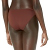 Amazon Essentials Women’s Ruched Side Tab Full Coverage Bikini Swimsuit Bottom(Deep Brown)