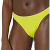 Amazon Essentials Women’s Ruched Side Tab Full Coverage Bikini Swimsuit Bottom(Lime Green)
