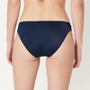 Amazon Essentials Women’s Ruched Side Tab Full Coverage Bikini Swimsuit Bottom(Navy)