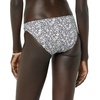 Amazon Essentials Women’s Ruched Side Tab Full Coverage Bikini Swimsuit Bottom(Navy White Ditsy Floral)