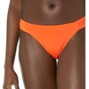 Amazon Essentials Women’s Ruched Side Tab Full Coverage Bikini Swimsuit Bottom(Orange)