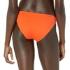 Amazon Essentials Women’s Ruched Side Tab Full Coverage Bikini Swimsuit Bottom(Orange)