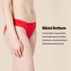 Amazon Essentials Women’s Ruched Side Tab Full Coverage Bikini Swimsuit Bottom(Washed Black)