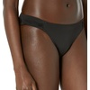 Amazon Essentials Women’s Ruched Side Tab Full Coverage Bikini Swimsuit Bottom(Washed Black)