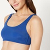 Amazon Essentials Women’s Scoop Neck Swim Crop Top(Deep Blue)