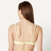 Amazon Essentials Women’s Scoop Neck Swim Crop Top(Light Yellow)