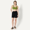Amazon Essentials Women’s Scoop Neck Swim Crop Top(Olive)