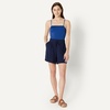 Amazon Essentials Women’s Squareneck One-Piece Swimsuit(Deep Blue)