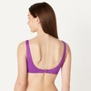 Amazon Essentials Women’s Squareneck Swim Bikini Top(Violet)