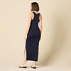 Amazon Essentials Women’s Supersoft Terry Racerback Maxi Dress (Previously Daily Ritual)(Navy)