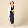 Amazon Essentials Women’s Supersoft Terry Racerback Maxi Dress (Previously Daily Ritual)(Navy)