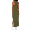 Amazon Essentials Women’s Supersoft Terry Racerback Maxi Dress (Previously Daily Ritual)(Olive)