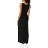 Amazon Essentials Women’s Tank Maxi Dress(Black)