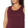 Amazon Essentials Women’s Tank Maxi Dress(Burgundy)