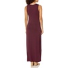 Amazon Essentials Women’s Tank Maxi Dress(Burgundy)