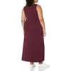 Amazon Essentials Women’s Tank Maxi Dress(Burgundy)