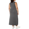 Amazon Essentials Women’s Tank Maxi Dress(Charcoal Heather)