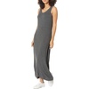 Amazon Essentials Women’s Tank Maxi Dress(Charcoal Heather)