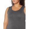 Amazon Essentials Women’s Tank Maxi Dress(Charcoal Heather)