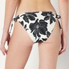 Amazon Essentials Women’s Tie Side Bikini Bottom(Cream Black Floral)