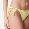 Amazon Essentials Women’s Tie Side Bikini Bottom(Light Yellow)