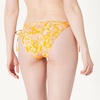 Amazon Essentials Women’s Tie Side Bikini Bottom(Yellow Multi Folk Floral)