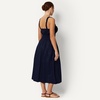 Amazon Essentials x Sofia Grainge Mommy & Me Cotton Sateen Dresses(Navy)